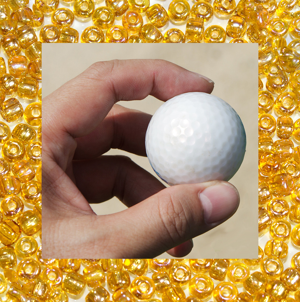 Golf Balls, Beads, and Sand Virtue Connection