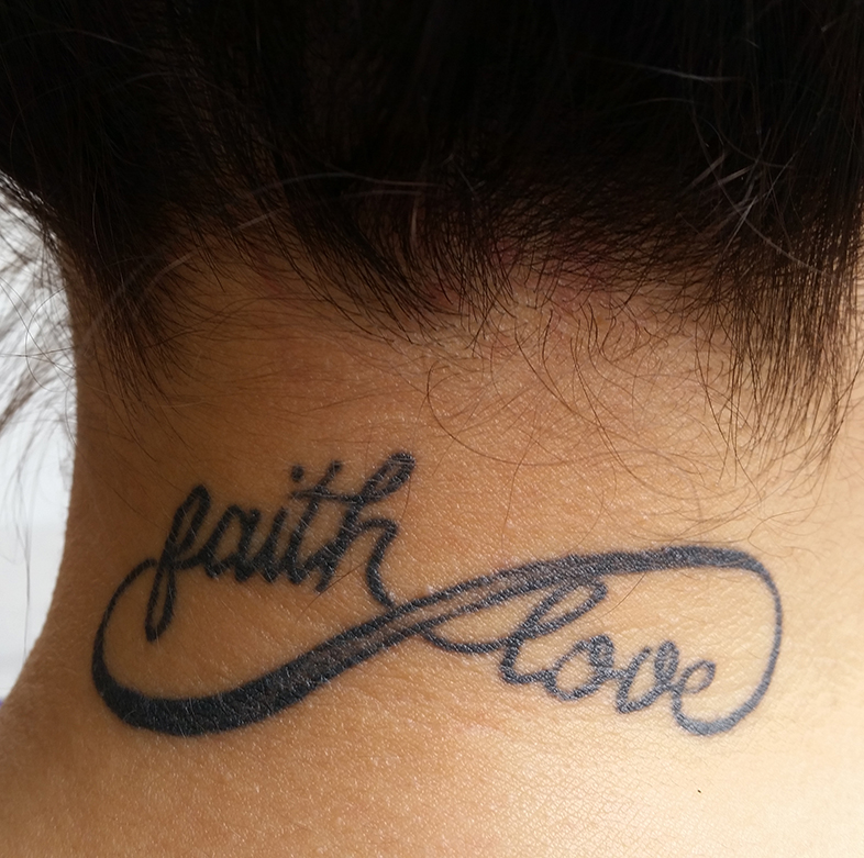 faith love tattoo