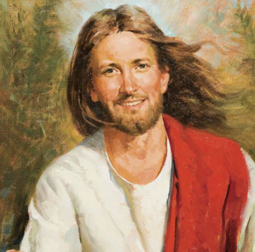 Hang out with smiling Jesus