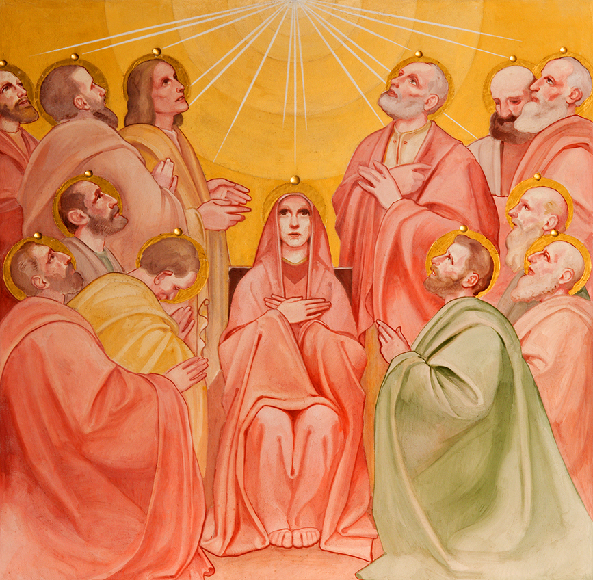 Pentecost fresco
